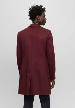 Boss H-Hyde-234 - Classic Coat - Dark Red Four 8 Boss H-Hyde-234 - Classic Coat - Dark Red Four -Boss Sales Store 02dbe74226f444579275d2ded842f36c