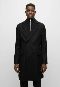 Boss H-Hyde-Db-Flaps - Classic Coat - Black One