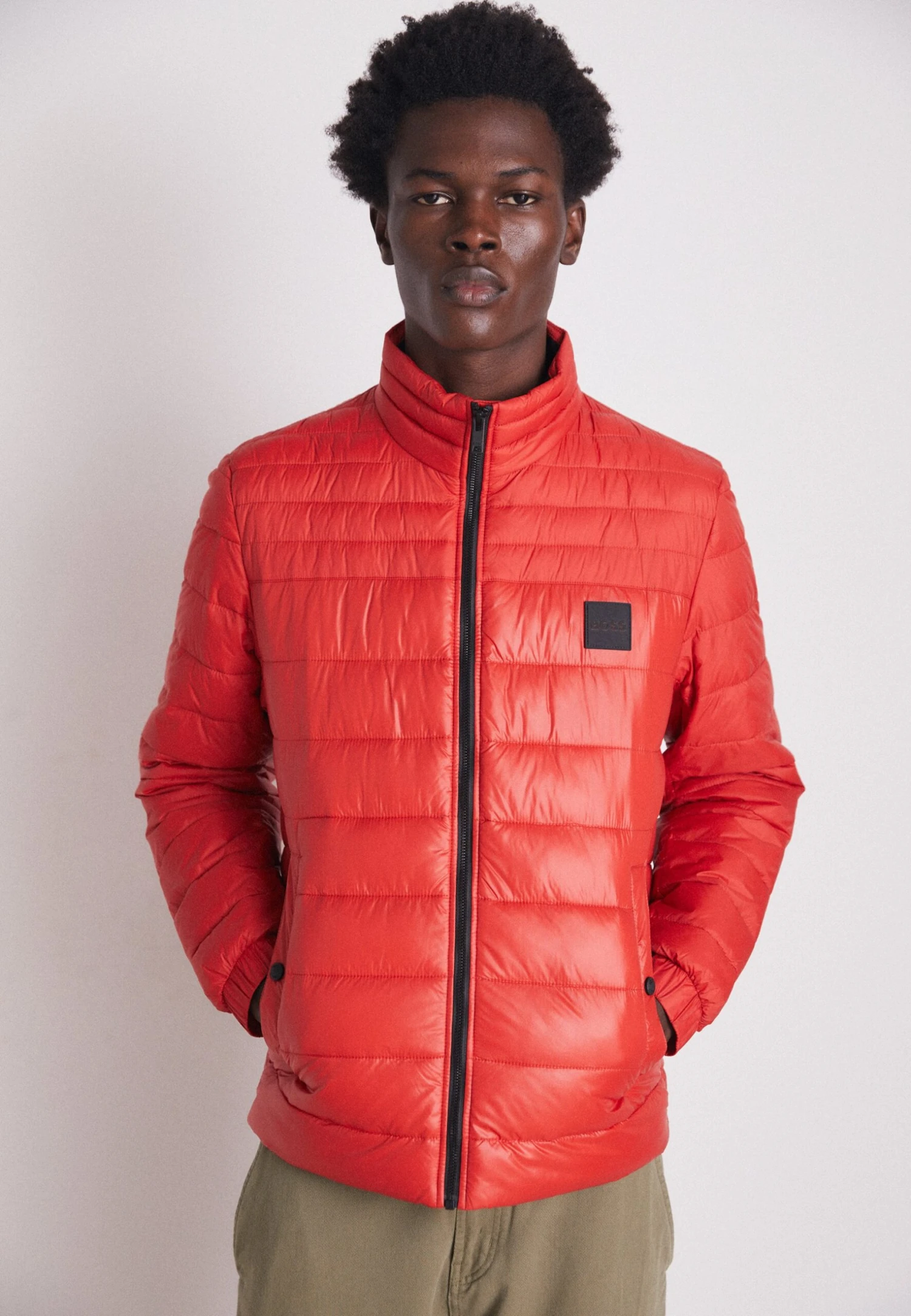 Boss Oden - Light Jacket - Bright Red 1 Boss Oden - Light Jacket - Bright Red