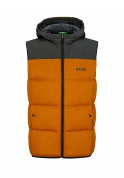 Boss V Hamar1 - Waistcoat - Dark Yellow Two -Boss Sales Store 090f26d07c104f1684e4be2b570cf872