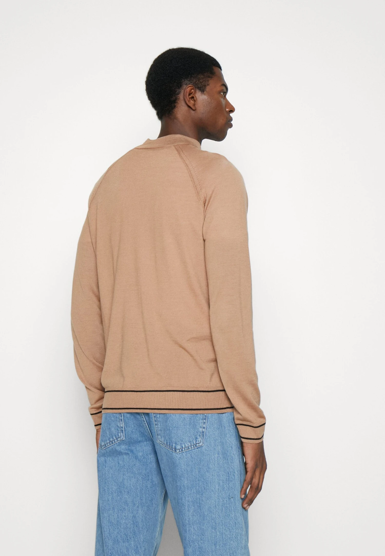 Boss Favino - Jumper - Medium Beige 3 Boss Favino - Jumper - Medium Beige - Image 3