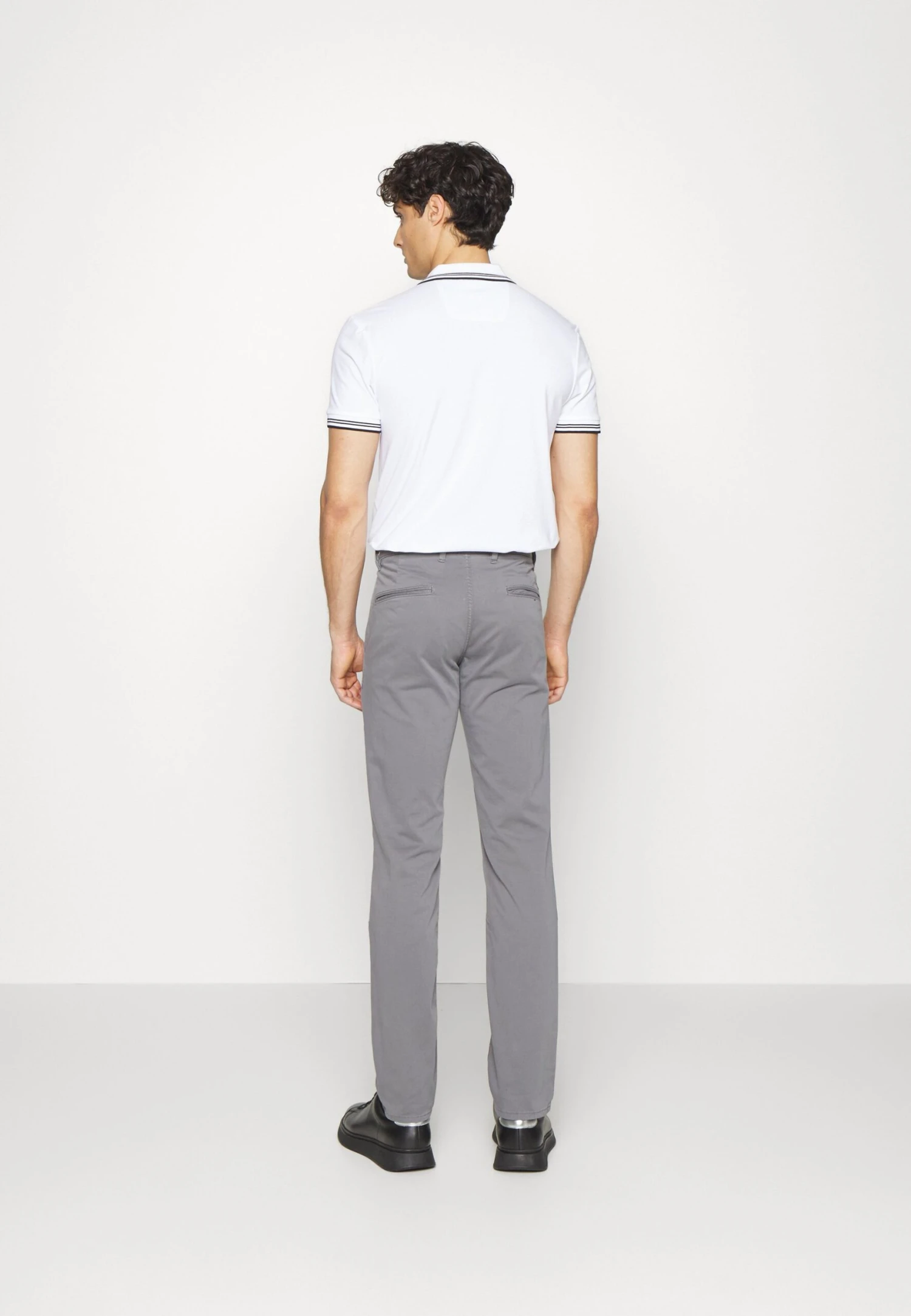 Boss Chinos - Dark Grey 3 Boss Chinos - Dark Grey - Image 3