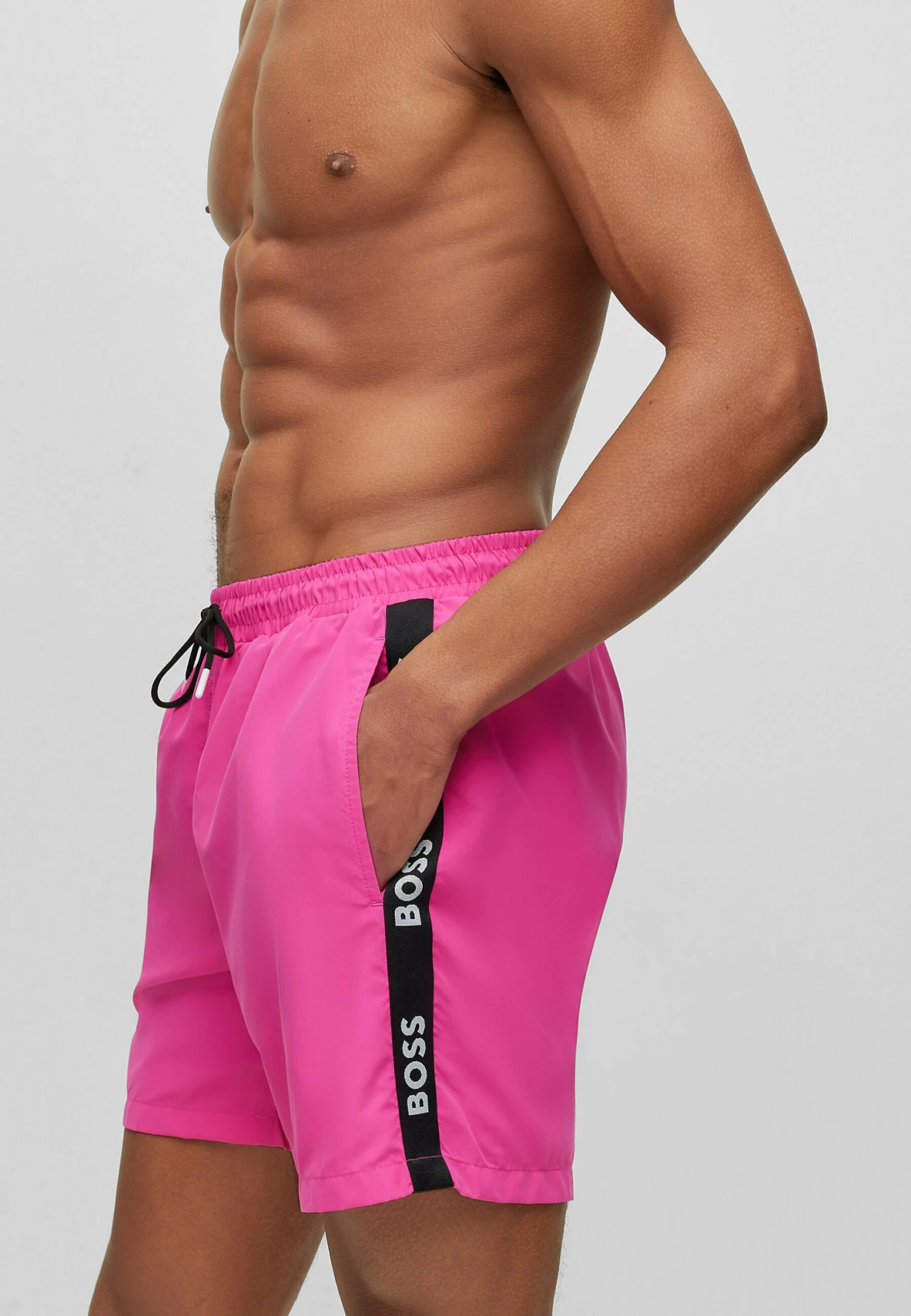 Boss Ace - Swimming Shorts - Pink 3 Boss Ace - Swimming Shorts - Pink - Image 3