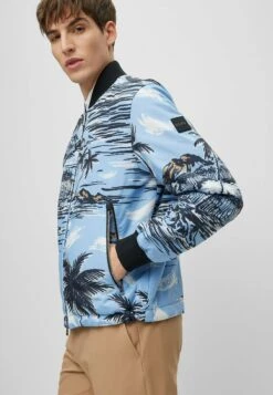 Boss Clovis - Bomber Jacket - Open Blue Thirtytwo -Boss Sales Store 1249d2a7a7344ac0b5042d4c9c46fed6