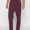 Boss Waffle- Pyjama Bottoms - Dark Purple
