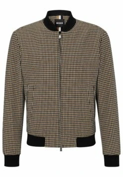 Boss Bomber Jacket - Beige -Boss Sales Store 13533cb75e1b40dcb41d9e86ab4d6849