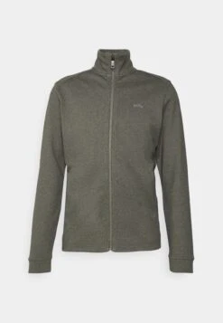 Boss Skaz Curved - Zip-Up Sweatshirt - Medium Grey