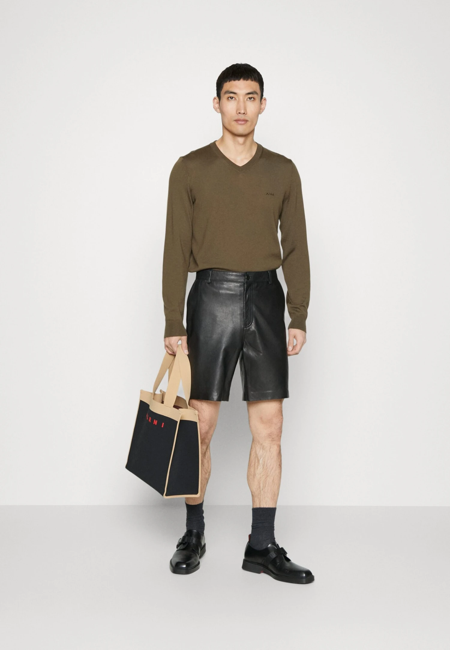 Boss Baram - Jumper - Open Green 2 Boss Baram - Jumper - Open Green - Image 2