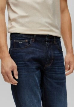 Boss Anderson - Straight Leg Jeans - Dark Blue Thirteen -Boss Sales Store 1519a7c08ee64dcba7a6194caee508bf