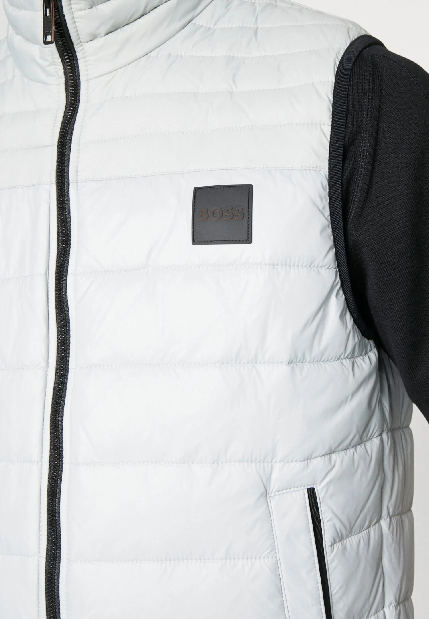 Boss Odeno - Waistcoat - Light/Pastel Grey 6 Boss Odeno - Waistcoat - Light/Pastel Grey - Image 6