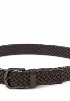 Boss Sash - Braided Belt - Dark Brown Two -Boss Sales Store 17b9fc867d8942eaa4fbd199f1c7300f