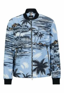 Boss Clovis - Bomber Jacket - Open Blue Thirtytwo -Boss Sales Store 17c565ab8db24ab3842cd66a98d52169