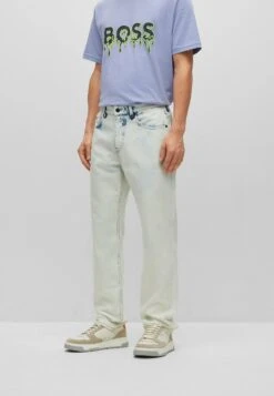 Boss Anderson Bc - Straight Leg Jeans - Light Blue Nine