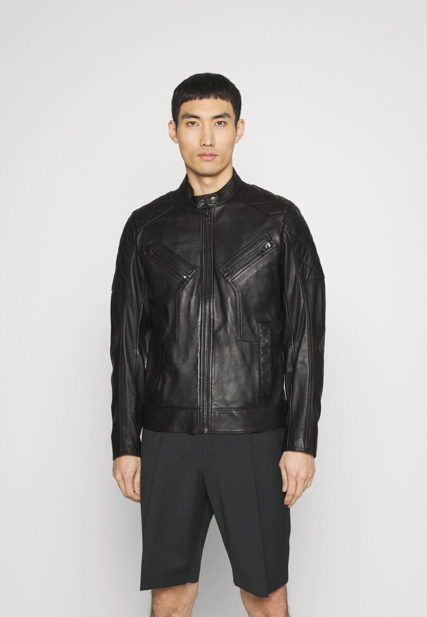 Boss Jonata - Leather Jacket - Black One 1 Boss Jonata - Leather Jacket - Black One