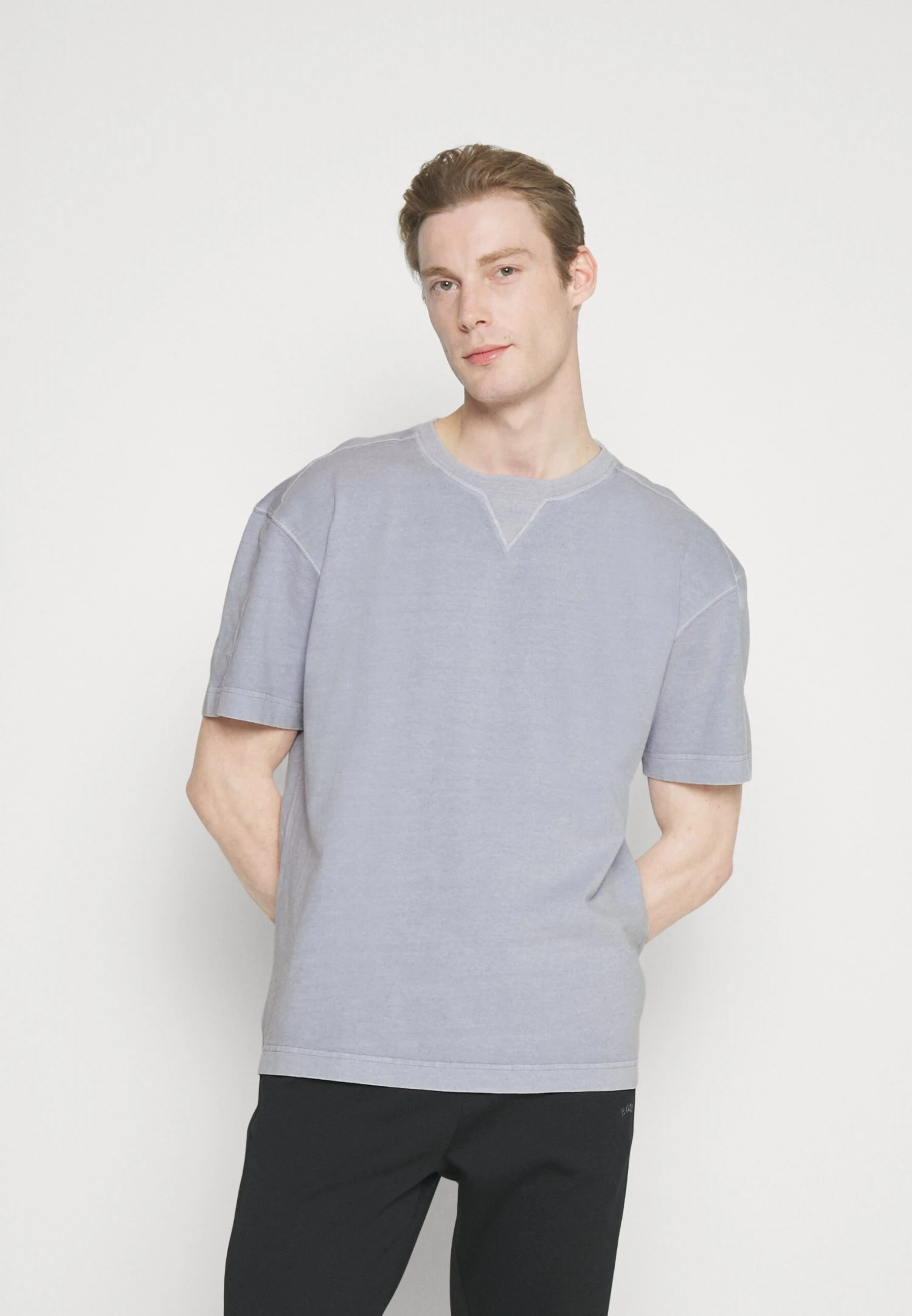 Boss Teneon - Basic T-Shirt - Light/Pastel Purple 1 Boss Teneon - Basic T-Shirt - Light/Pastel Purple