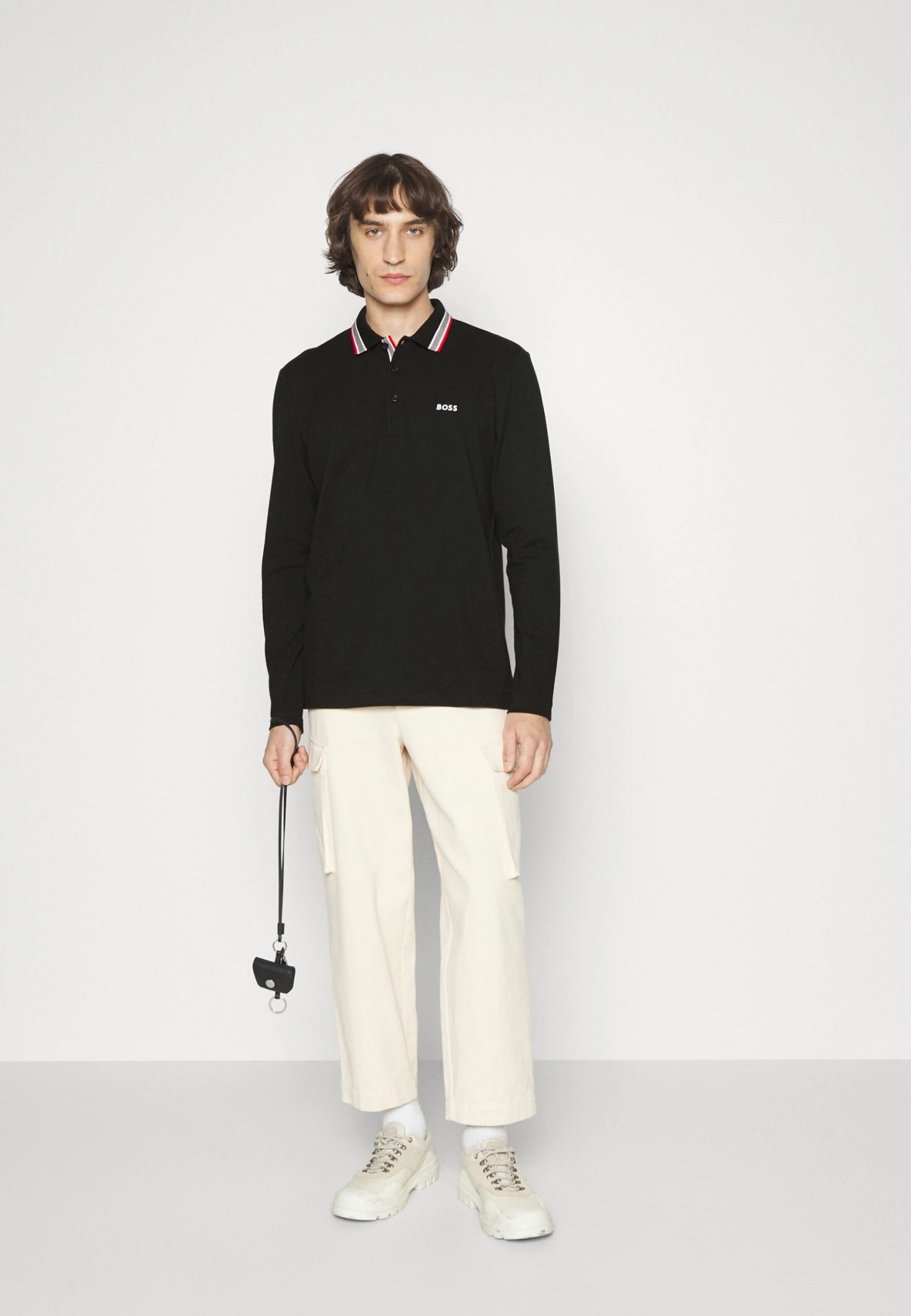 Boss Long Sleeved Top - Black 2 Boss Long Sleeved Top - Black - Image 2