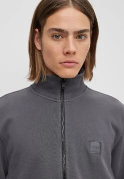 Boss Zestart - Zip-Up Sweatshirt - Dark Grey -Boss Sales Store 20d881672c384c489a62bce95f5fff59