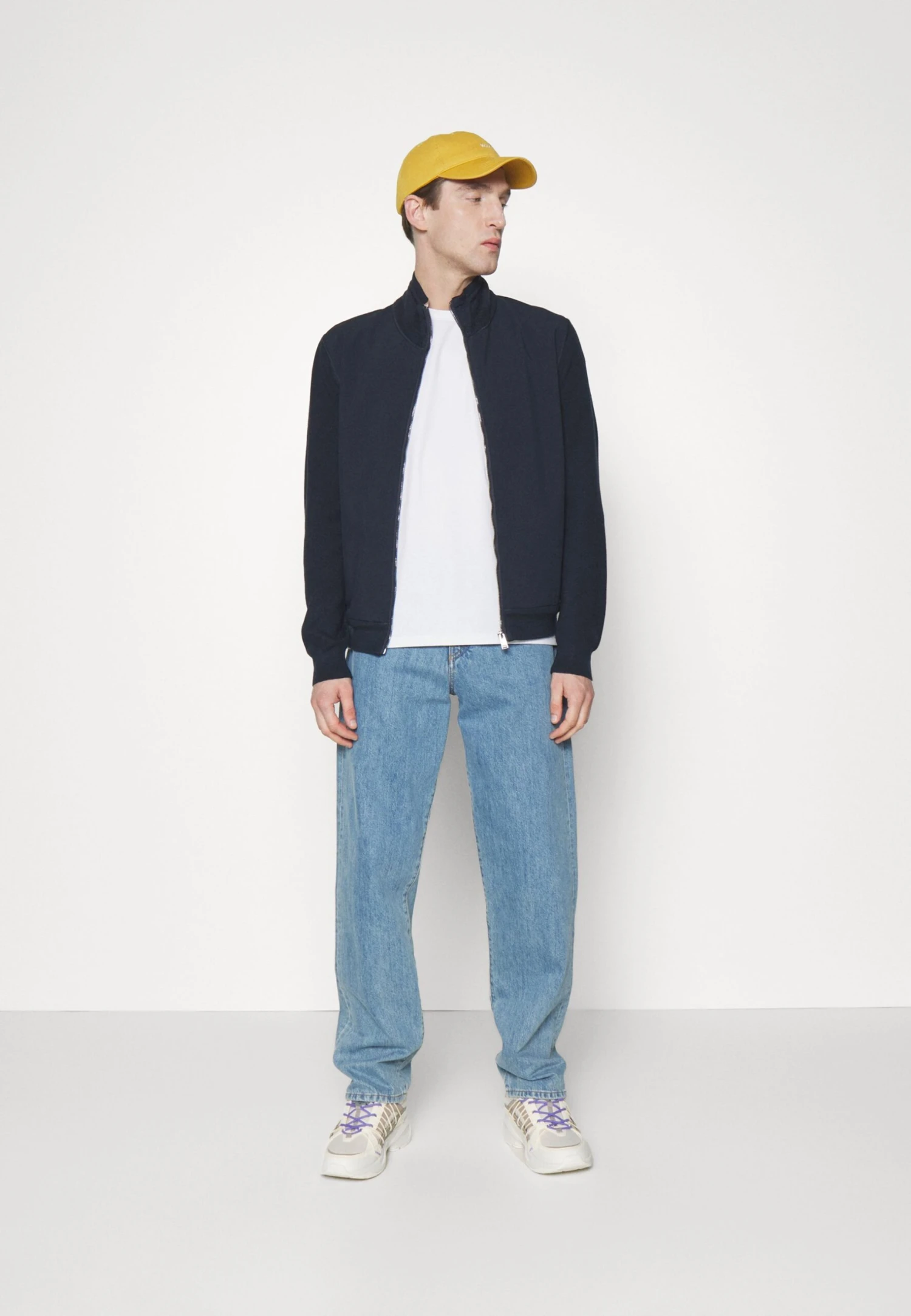 Boss Feloy - Cardigan - Dark Blue 2 Boss Feloy - Cardigan - Dark Blue - Image 2