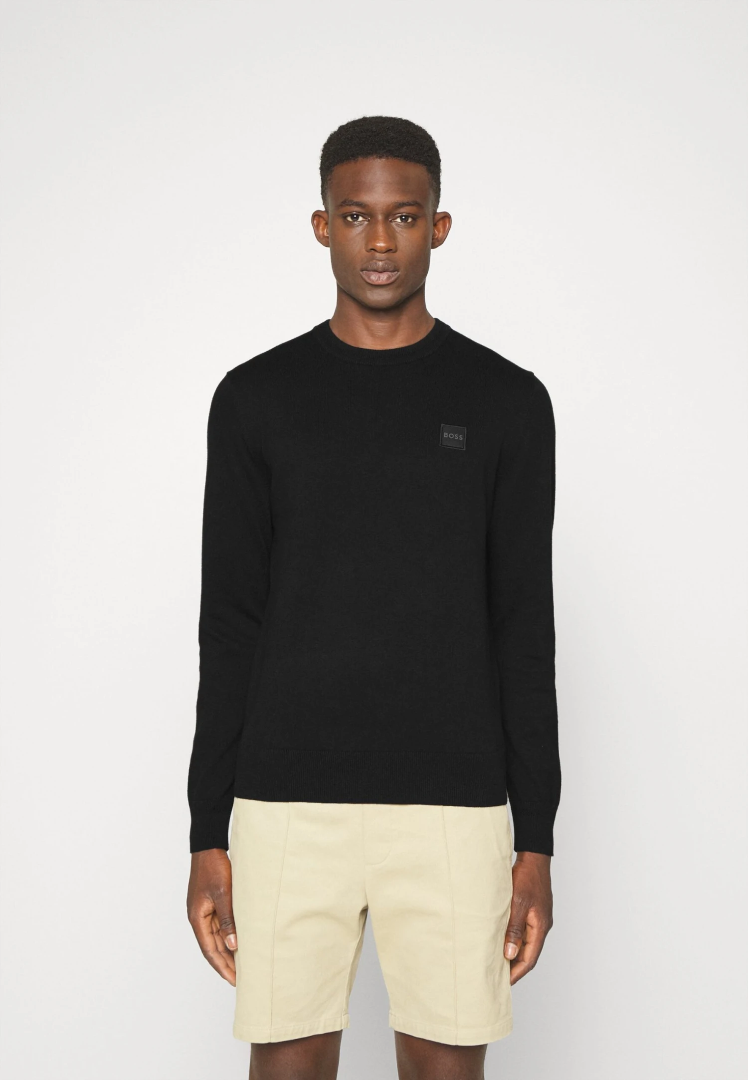Boss Kanovano - Jumper - Black 1 Boss Kanovano - Jumper - Black