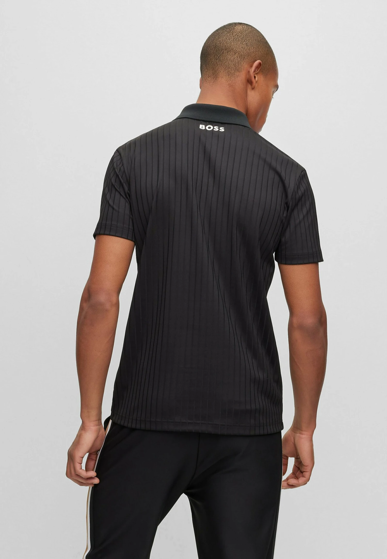 Boss Paddytech - Polo Shirt - Black One 3 Boss Paddytech - Polo Shirt - Black One - Image 3