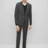 Boss Jasper 2 Set - Suit - Dark Grey Eight