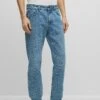 Boss Re.Maine Bc - Straight Leg Jeans - Light Blue One