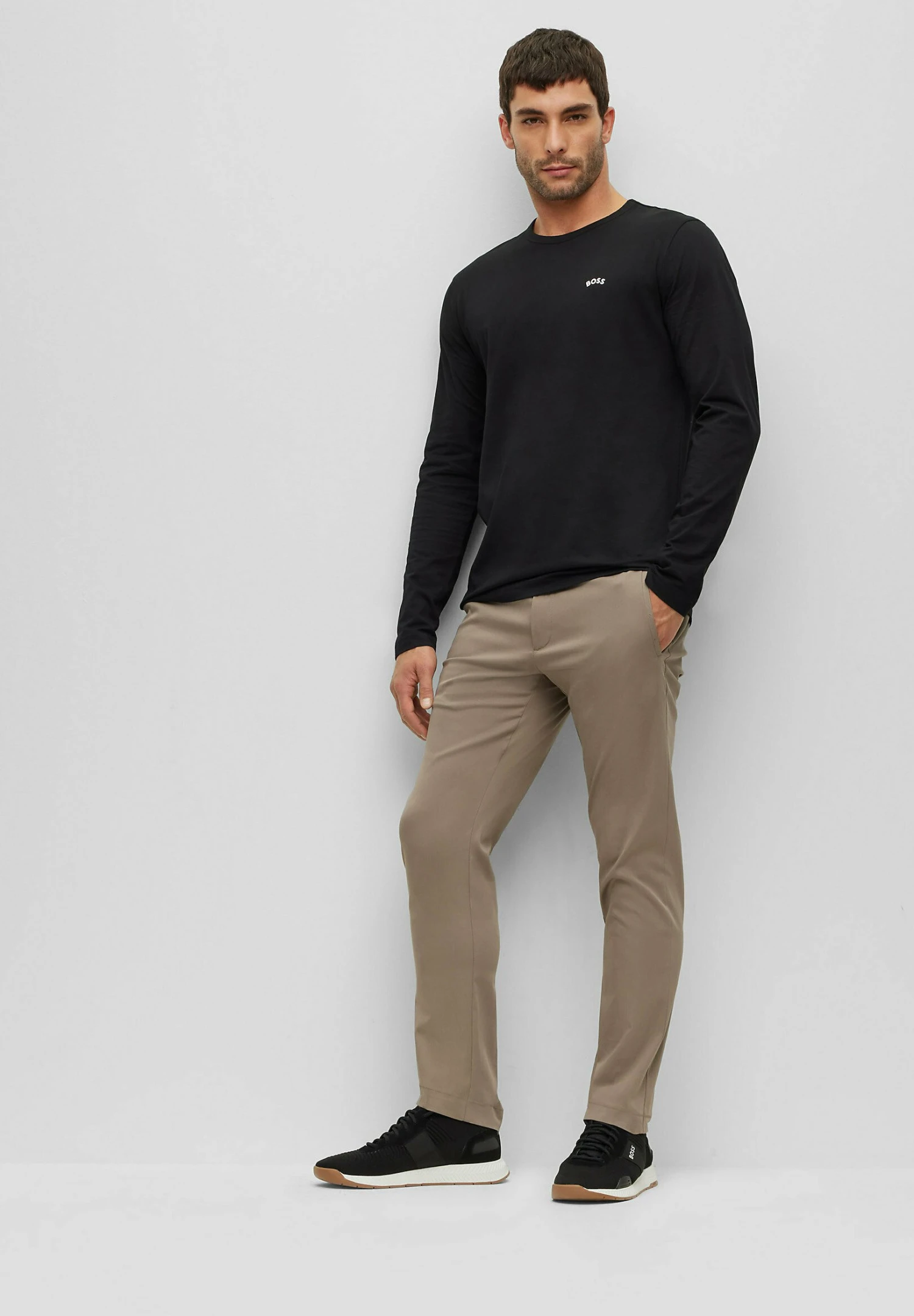 Boss T Rogan2 - Chinos - Light Green Four 2 Boss T Rogan2 - Chinos - Light Green Four - Image 2