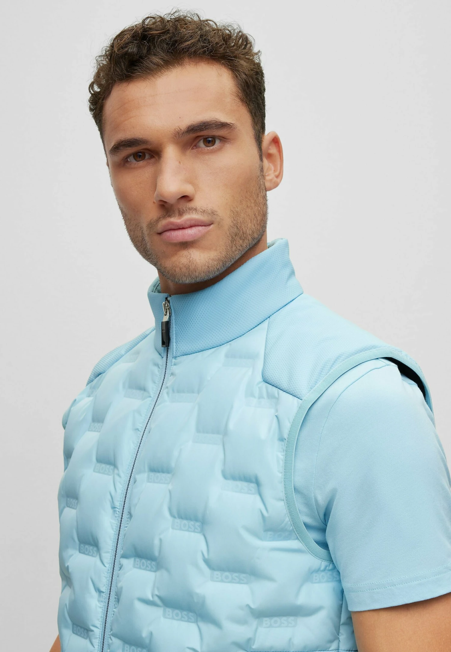 Boss V Hellion - Waistcoat - Light Blue One 4 Boss V Hellion - Waistcoat - Light Blue One - Image 4