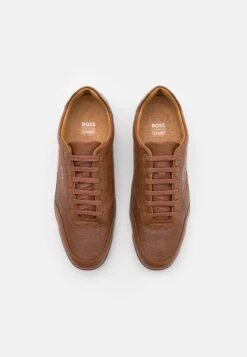 Boss Saturn - Trainers - Medium Brown -Boss Sales Store 262ffe57cee44f20a8a7a524c23a57dc