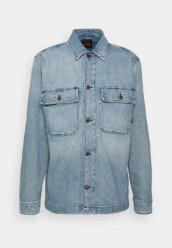 Boss Lovvo - Denim Jacket - Bright Blue -Boss Sales Store 26fe70f5037a4f1bb7411c3898486081