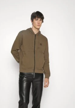 Boss Zip-Up Sweatshirt - Dark Green