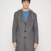 Boss Cam Hood - Short Coat - Dark Grey