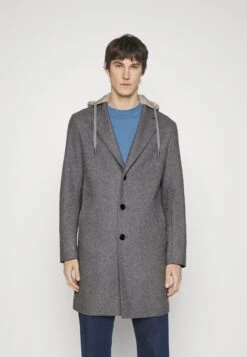 Boss Cam Hood - Short Coat - Dark Grey