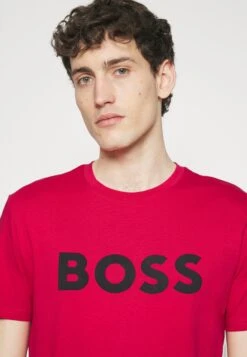 Boss Thinking - Print T-Shirt - Medium Pink -Boss Sales Store 287d49fed95f407780cd5fb296aa1fdf