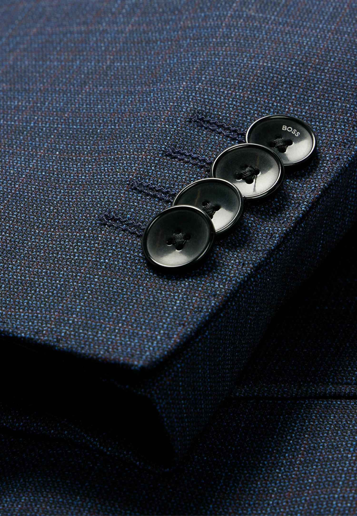 Boss Set H-Huge-2Pcs-Peak - Suit - Dark Blue Four 10 Boss Set H-Huge-2Pcs-Peak - Suit - Dark Blue Four - Image 10