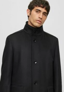 Boss H-Jared-Standup-234 - Classic Coat - Black One -Boss Sales Store 29edf355e84f48ec8178666602c013a9