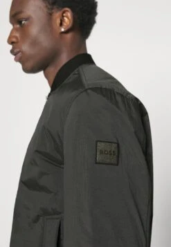 Boss Overse - Bomber Jacket - Dark Grey -Boss Sales Store 2a2f69c8d5814e789b8cec49bfd88c88