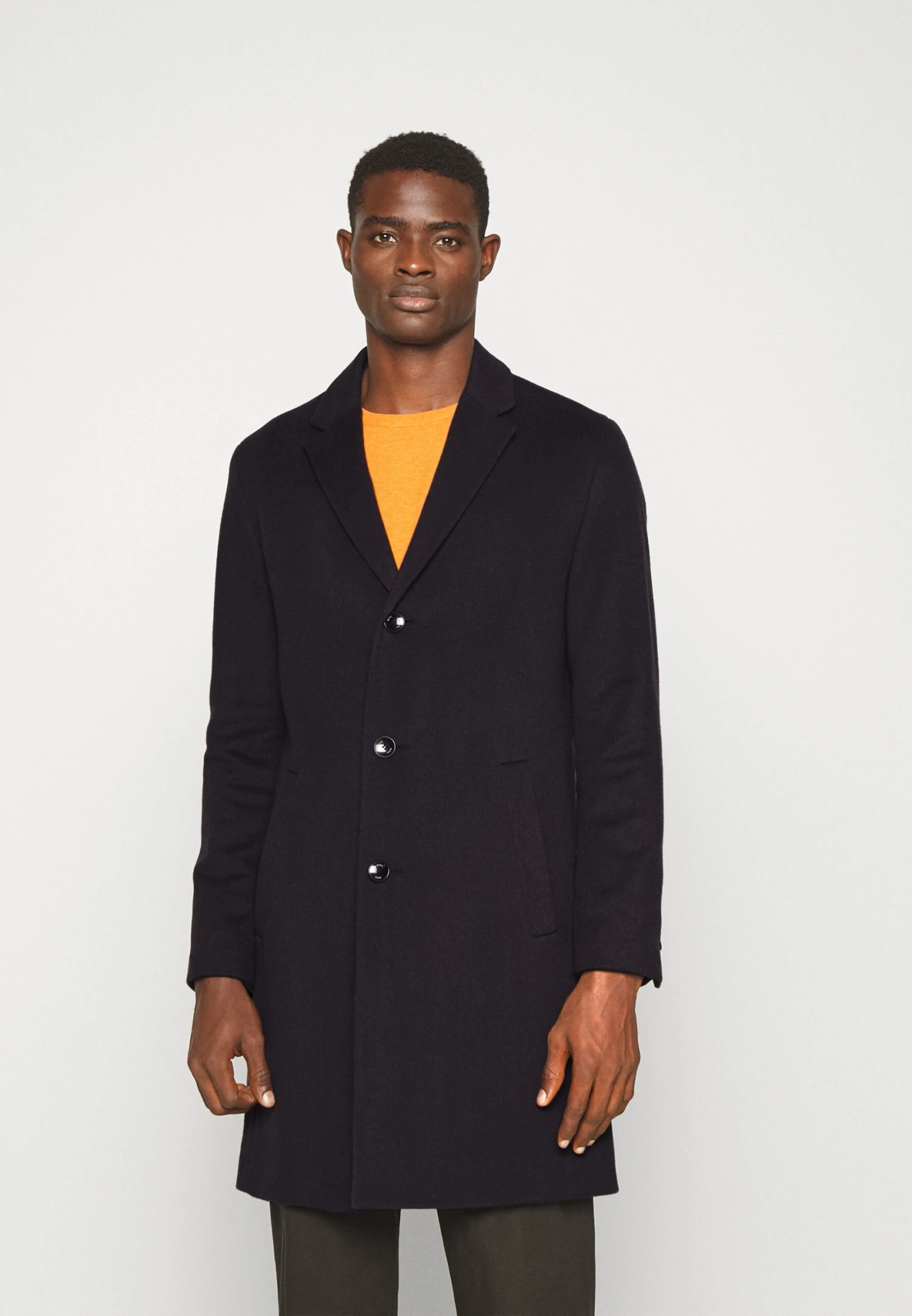 Boss Hyde - Classic Coat - Dark Blue 1 Boss Hyde - Classic Coat - Dark Blue