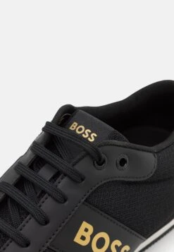 Boss Rusham - Trainers - Black/Gold -Boss Sales Store 2ca6abc83a374897a587d2eb92b3162f
