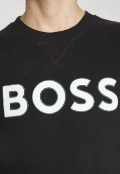 Boss Welogocrewx - Sweatshirt - Black -Boss Sales Store 2dcf9a74f0a84ece8e474d6fbc07f978