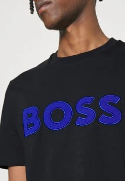 Boss Tiburt - Print T-Shirt - Dark Blue -Boss Sales Store 2e6a0e75f9e7429986c0aeb796314bca