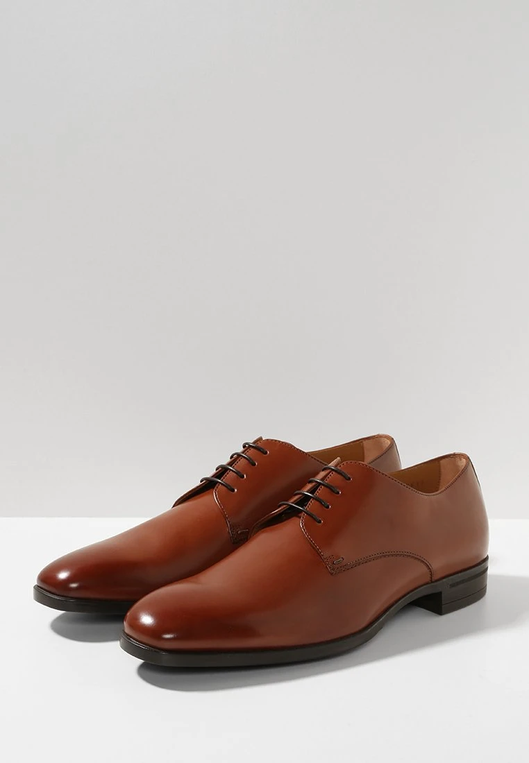 Boss Kensington - Smart Lace-Ups - Medium Brown 3 Boss Kensington - Smart Lace-Ups - Medium Brown - Image 3