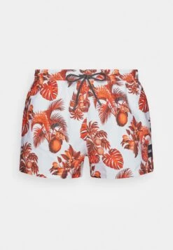 Boss Salmon - Swimming Shorts - White