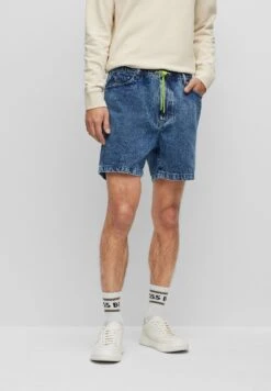 Boss Ames Bc - Denim Shorts - Navy