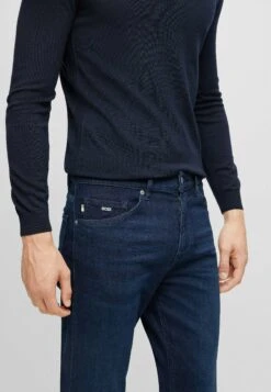Boss Taber - Slim Fit Jeans - Dark Blue Fifteen -Boss Sales Store 325d5a51322e4650a69b2fedfcf2bb11