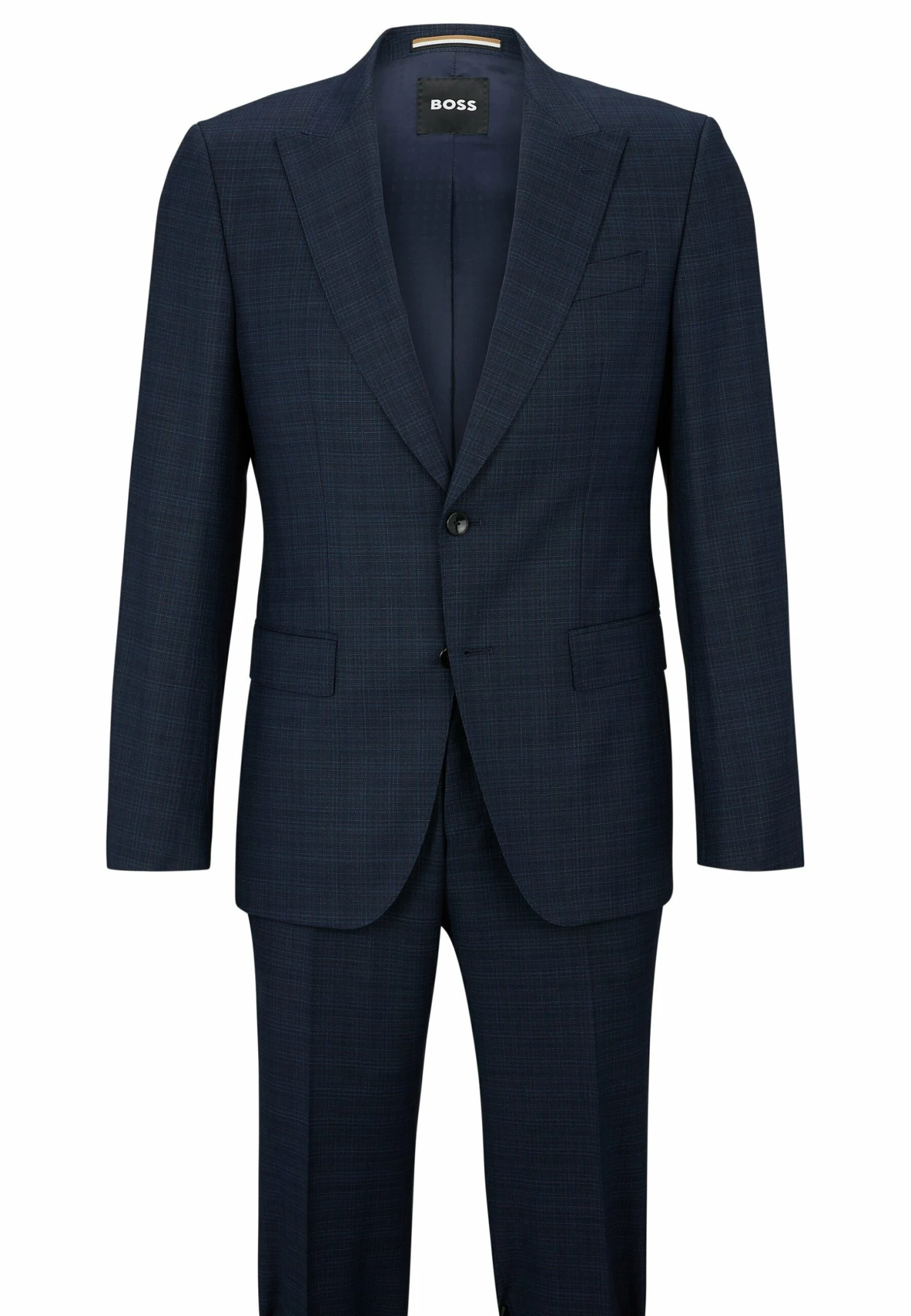 Boss Set H-Huge-2Pcs-Peak - Suit - Dark Blue Four 9 Boss Set H-Huge-2Pcs-Peak - Suit - Dark Blue Four - Image 9