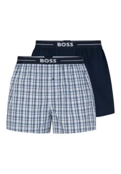 Boss 2 Pack - Boxer Shorts - Dark Blue -Boss Sales Store 344a03acc1b1449993d56ef57c07a31e