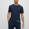 Boss Identity Rn - Pyjama Top - Dark Blue One