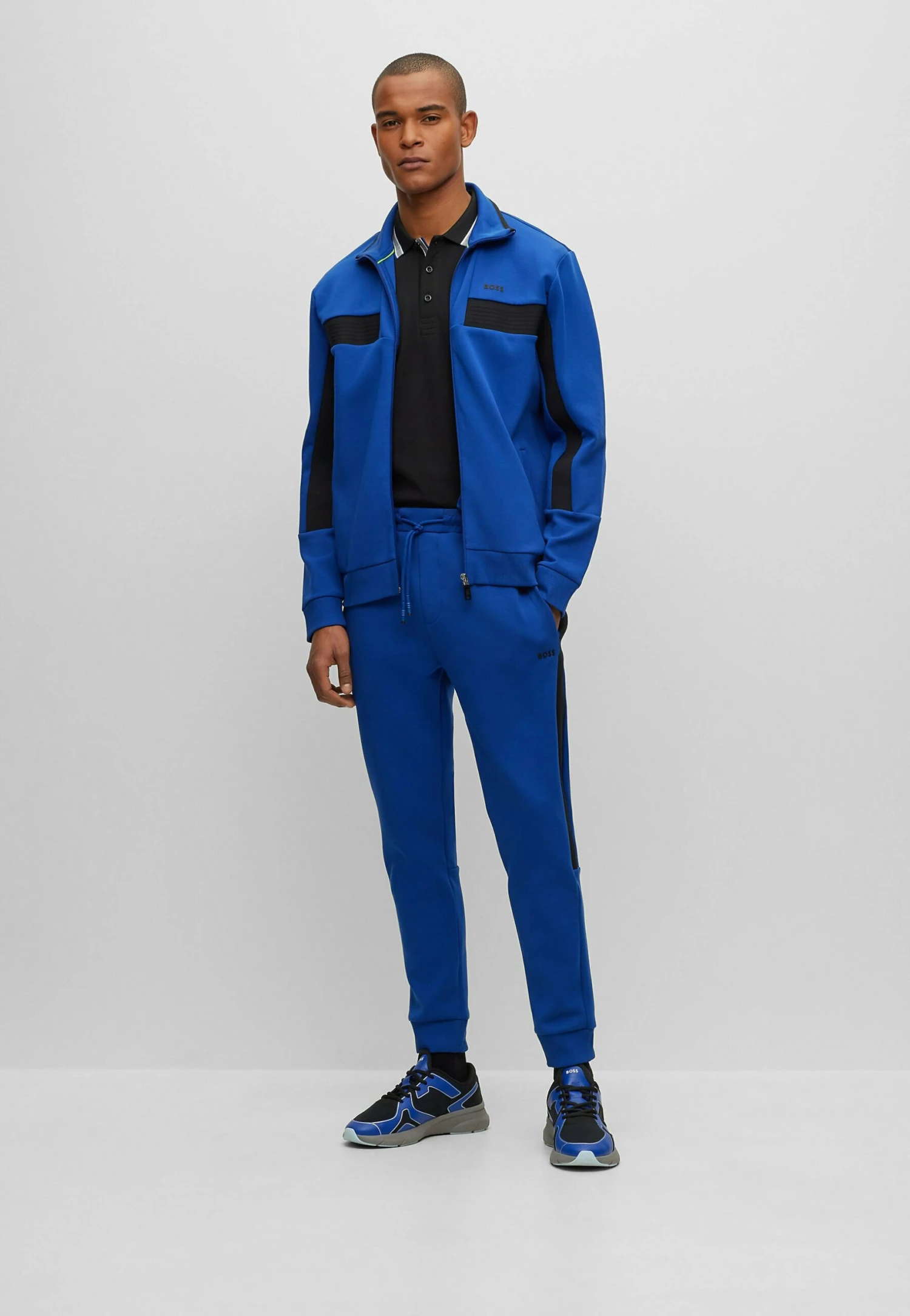 Boss Skaz - Zip-Up Sweatshirt - Blue Eighteen 2 Boss Skaz - Zip-Up Sweatshirt - Blue Eighteen - Image 2