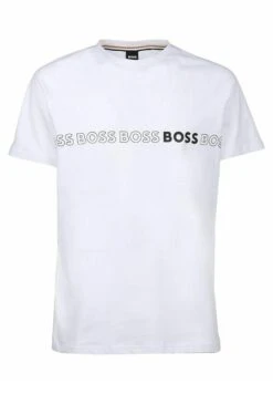 Boss Print T-Shirt - Bianco -Boss Sales Store 3a92ed0b12ea4ec2b370c5f21d86f0d2